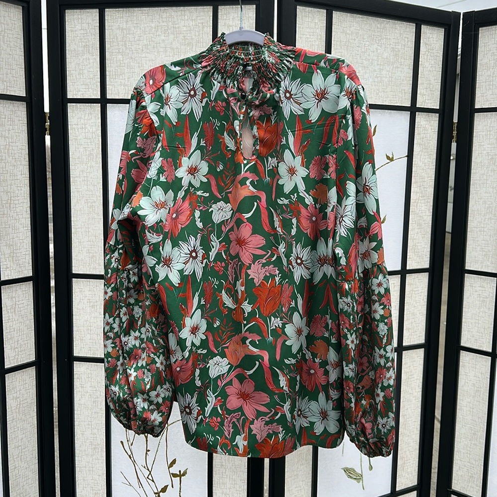 Women’s XL Floral Blouse